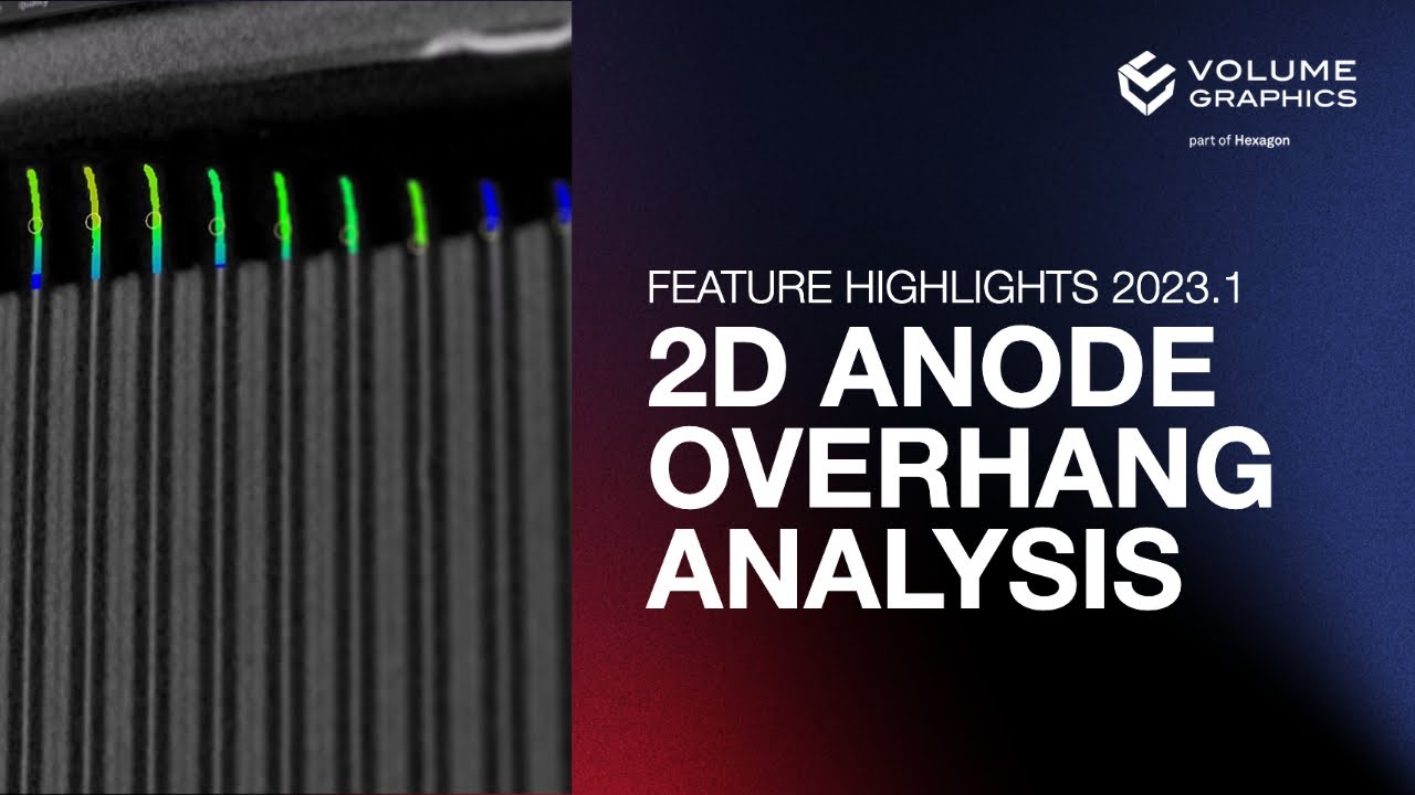 Feature Highlights 2023.1 -  Battery Inspection with 2D Anode Overhang Analysis