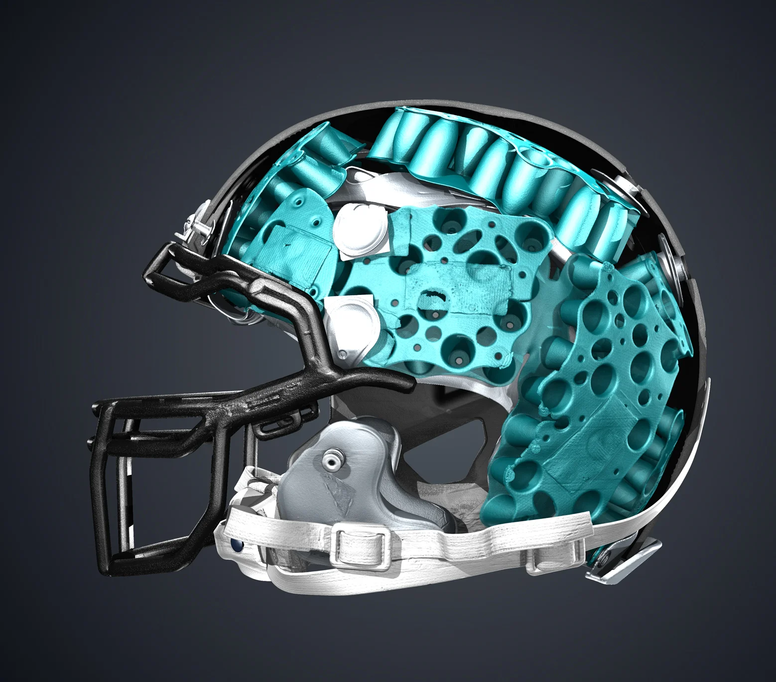 The Extra Yard: The Ins and Outs of an American Football Helmet