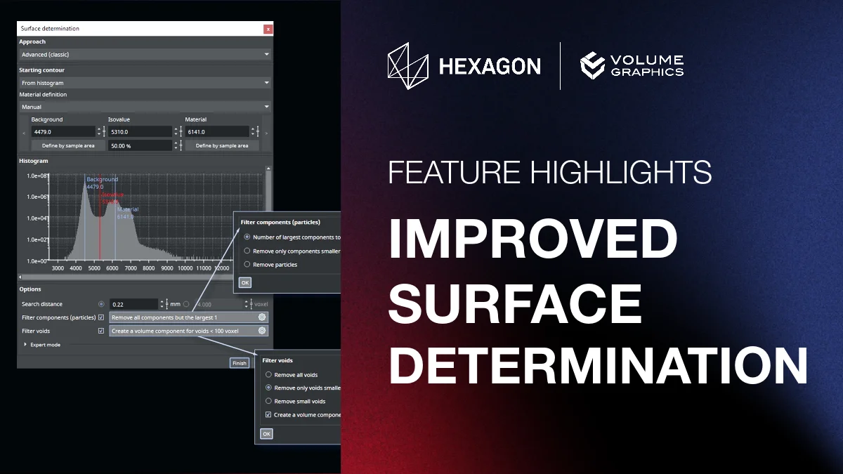 VGSTUDIO MAX 2023.3 - Feature Highlight: Improved Surface Determination