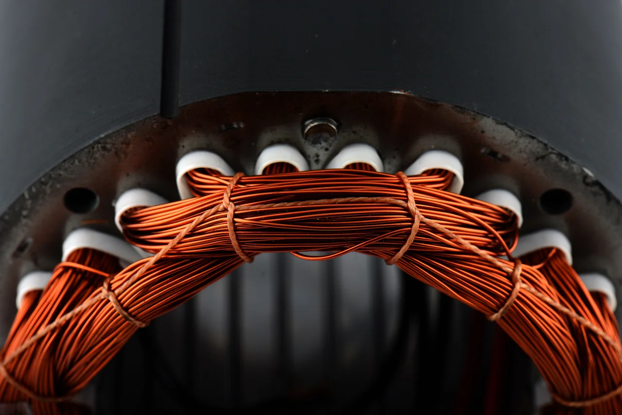 Conventional round-wire windings
