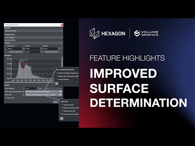 VGSTUDIO MAX 2023.3 - Feature Highlight: Improved Surface Determination